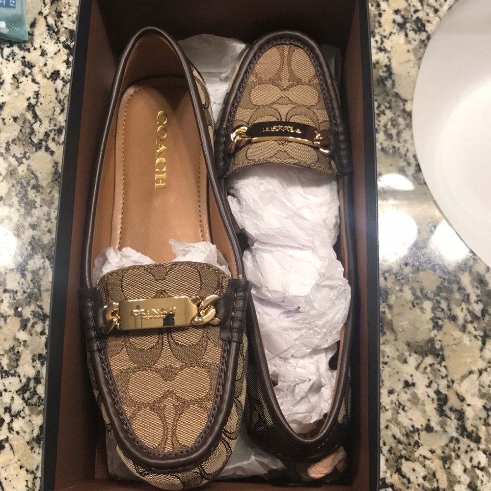 Coach dress flats loafers